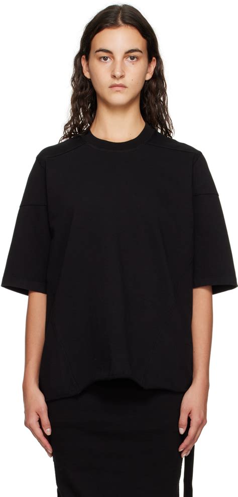 Black Walrus T Shirt By Rick Owens Drkshdw On Sale