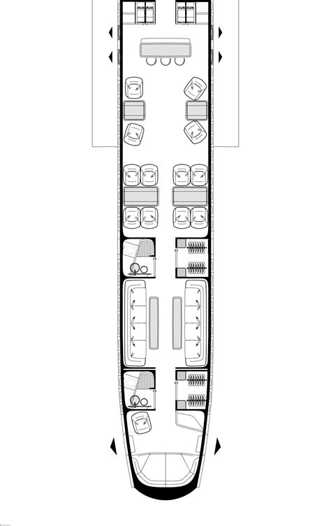 Boeing BBJ 737 MAX Multi Role Transport interior layouts