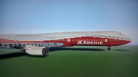 Minecraft Boeing 747 8i Sunrise Livery Minecraft Map