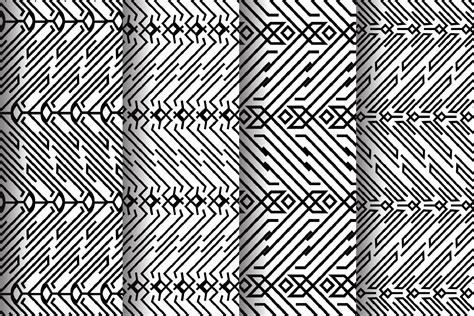 Black and White Abstract Patterns Graphic by G93 · Creative Fabrica