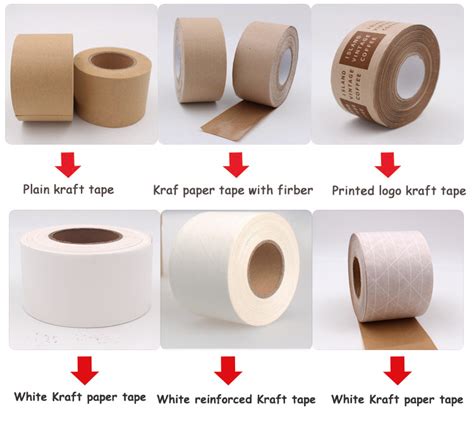 Water Activated Fiberglass Reinforced Gummed Kraft Paper Tape Water