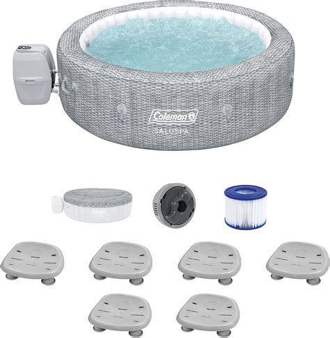 Amazon Coleman SaluSpa Sicily AirJet Hot Tub With 180 Soothing