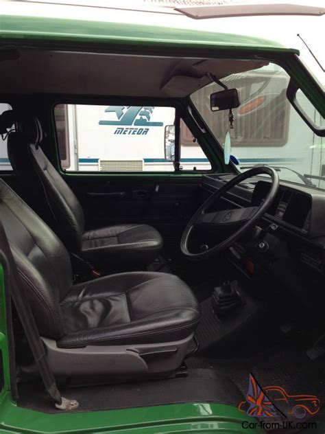 Volkswagen Syncro Doka Transporter T Green Crew Cab