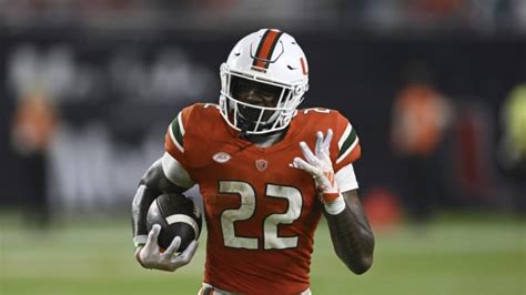 Miami Football Ranking The Top Five Running Backs Going Into Spring