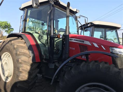 Trator Massey Ferguson Mf R Dyna Ano Fazendas Mato Grosso