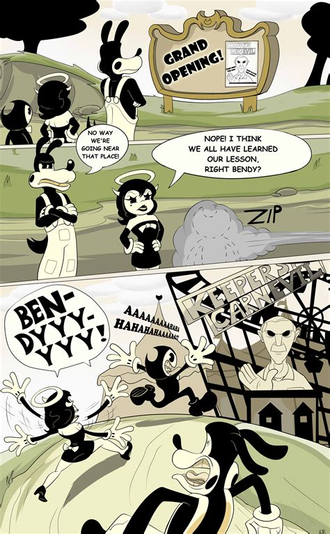 Artstation Bendy Comic