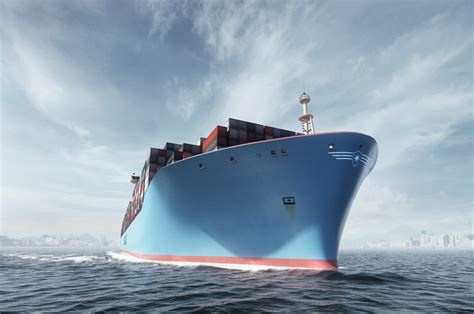 Maersk Maersk Line Container Ship Sea Sky Ship Wallpapers Hd