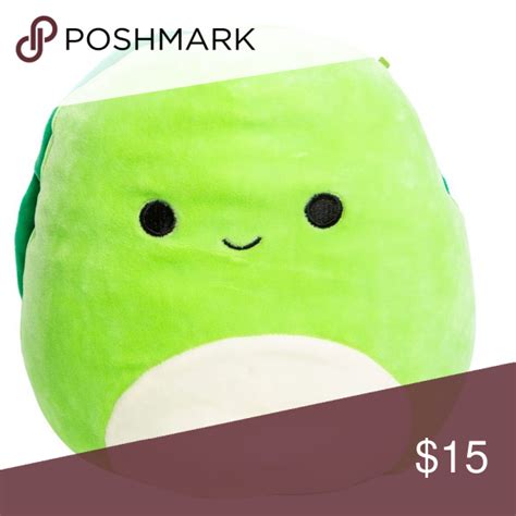 Squishmallow Turtle One Green Squishmallow Turtle 8 Inch Squishmallow