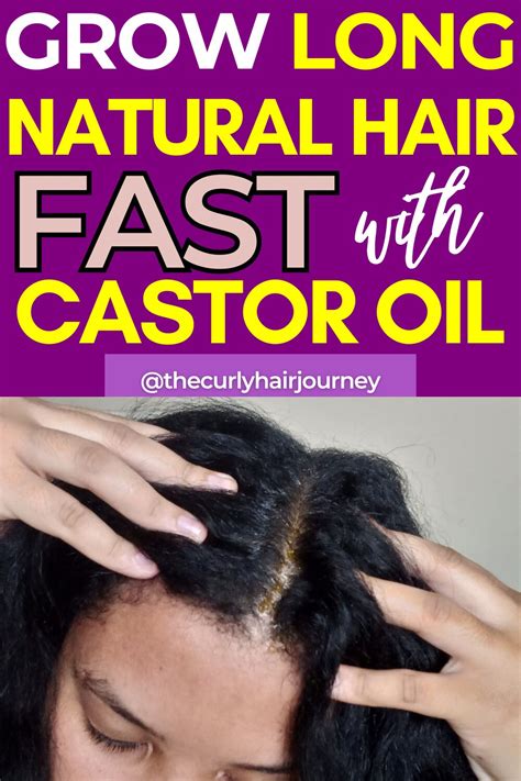 How To Use Castor Oil For Natural Hair Growth The Curly Hair Journey