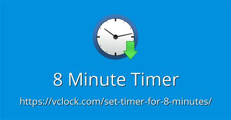 8 Minute Timer - Online Timer - Countdown