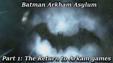 Batman Arkham Asylum Revisit Part On Hard Youtube