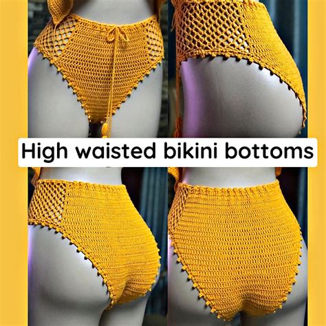 Ravelry High Waist Bikini Bottom Pattern By Sheila Mutaawe