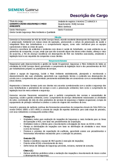 Descrição Do Documento De Compração De Agencia - Gerenciador De Modelos De Descricao De Cargo