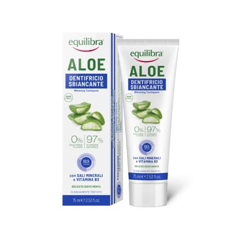 Equilibra Aloe Whitening Delikatnie Wybielaj Cy El Aloesowy Ml