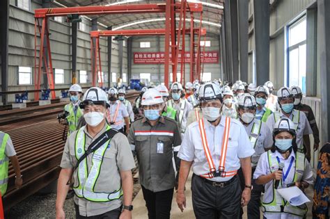 Perkembangan Proyek Kereta Cepat Jakarta Bandung Antara Foto