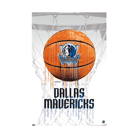 Trends International Nba Dallas Mavericks Drip Basketball 2021 Poster