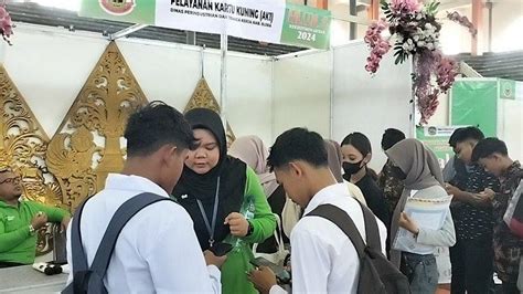 Jobfair Blora 2024 Disediakan Layanan Pembuatan Kartu Kuning Untuk