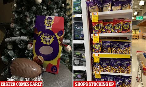 Woolworths And Coles Shopper S Are Left Shocked As Hot Cross Buns And Easter Eggs Appear In