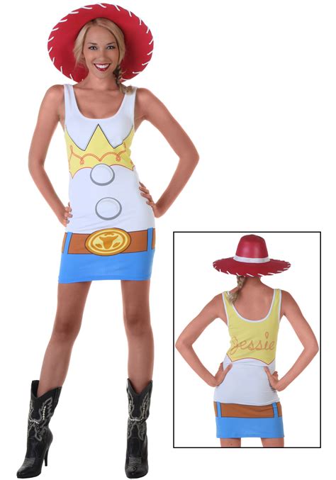 Womens Toy Story Jessie Tunic Tank Halloween Costume Ideas 2023