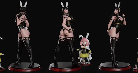 Goyd Figures Yor Forger D Stl Model For D Print D Print Files Nsfw Naked Stl Model Nsfw