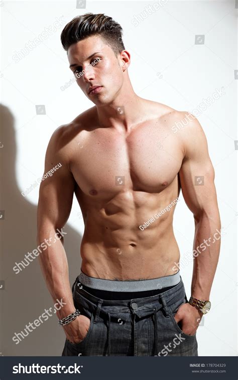Sexy Fashion Portrait Hot Male Model Stock Photo 178704329 Shutterstock