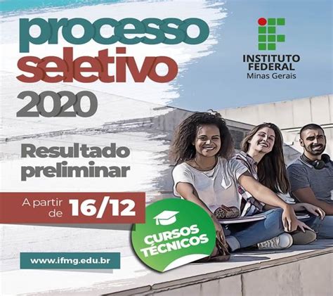 Ifmg Altera Data Do Resultado Preliminar Do Processo Seletivo