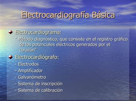 Fisiologia Electrocardiografia Normal Ecg Ppt