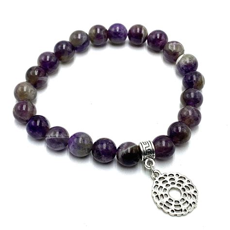 Amethyst Crown Chakra Bracelet – Carolina Trading