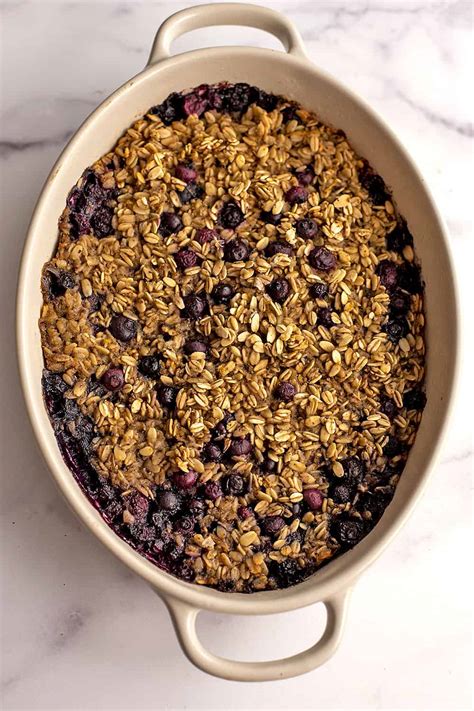 Lemon Blueberry Baked Oatmeal Bites Of Wellness