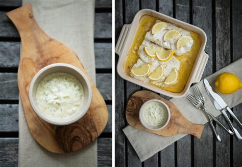 Lemon Butter Cod with Tartar Sauce | Primal Palate | Paleo Recipes