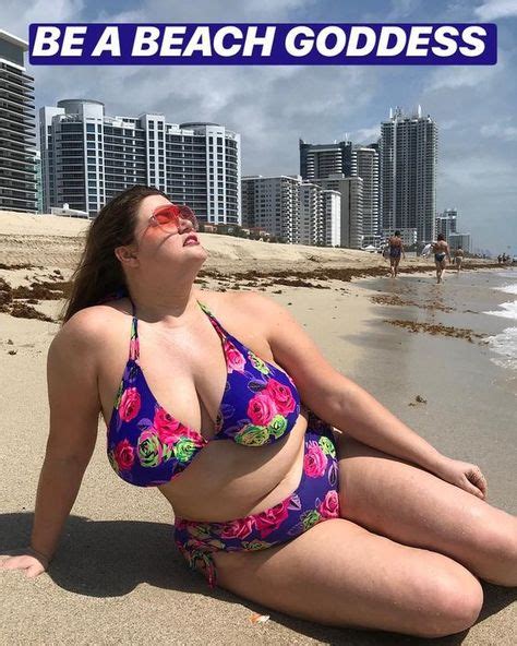 Blonde Bbw Beach Bikini Bbw Pinterest Curves Woman And Fashion