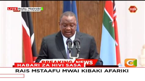 Citizen Tv Kenya On Twitter Pres Uhuru Kenyatta As We Mourn The