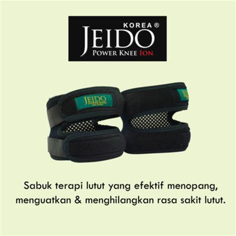 Jual Jeido Power Knee Deker Terapi Kesehatan Lutut Jeido Shopee