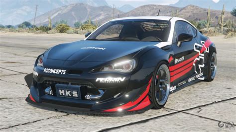 Subaru BRZ Rocket Bunny Dark Gunmetal Para GTA 5