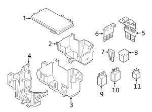 Hu Z A B Ford Top Cover Fairway Ford Parts