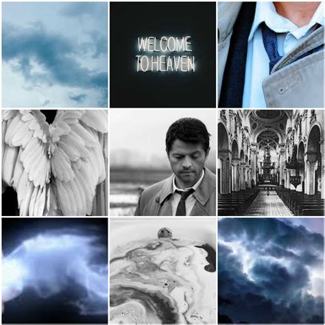 Supernatural Castiel Mood Board Aesthetic Supernatural Films Castiel