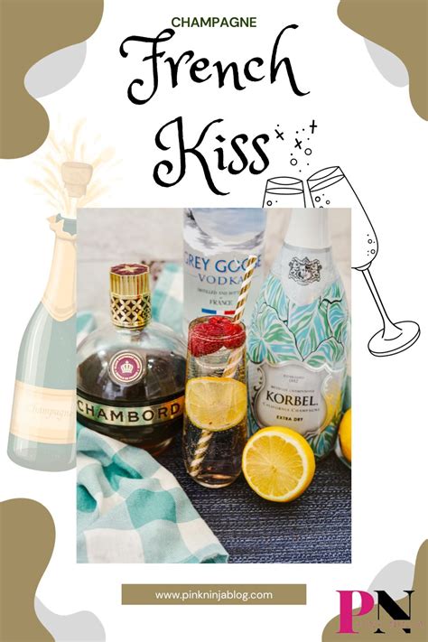 French Kiss Champagne: Celebration Bubbly Drink