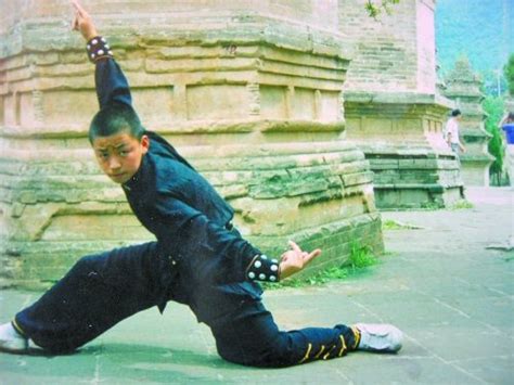 王宝强在少林寺，罕见习武老照片，还跟释小龙是同门师兄弟 少林寺 释小龙 师兄弟 新浪新闻