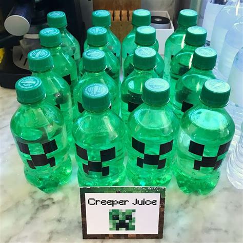 Minecraft Themed 5th Birthday Party With Printables Fab Everyday