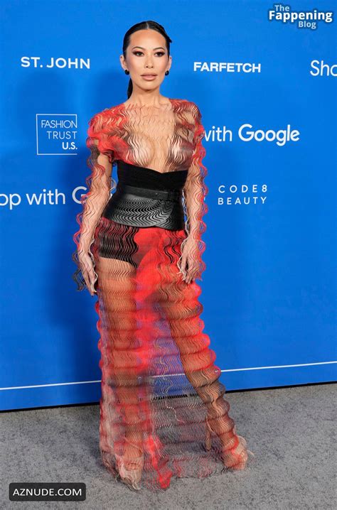 Christine Chiu Sexy Shows Off Her Hot Tits At The Fashion Trust U S