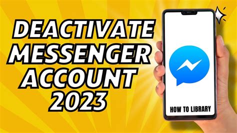 How To Deactivate Messenger Account Quick And Easy Youtube