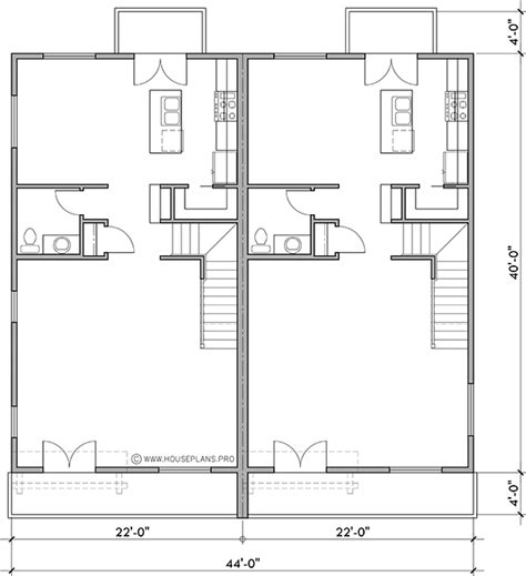 Shop Luxury Duplex House Plans With Bonus Studio D 729 Bruinier