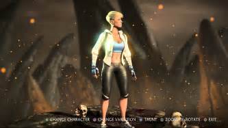 Mortal Kombat X Cassie Cage Alternate Costume Endurance Youtube