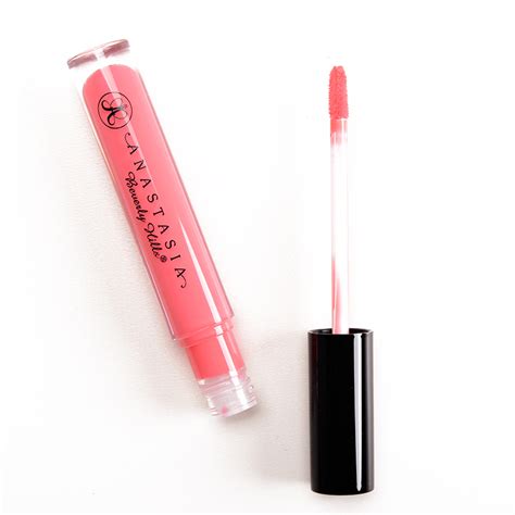 Anastasia Candy Coral Lip Gloss Review And Swatches