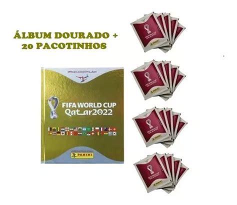 Lbum Copa Capa Dourado Exclusivo Figurinhas Parcelamento