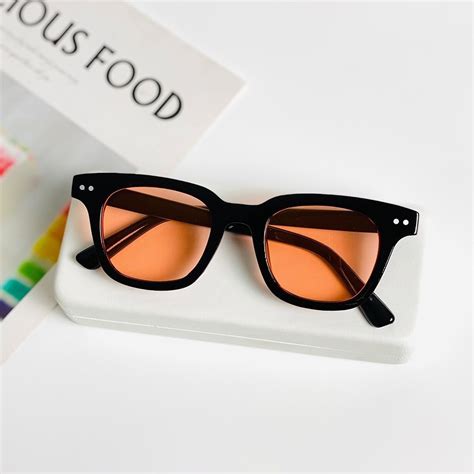 Mắt kính unisex hot trend thời trang FREESHIP gọng kính mát nam nữ nhiều màu phong cách