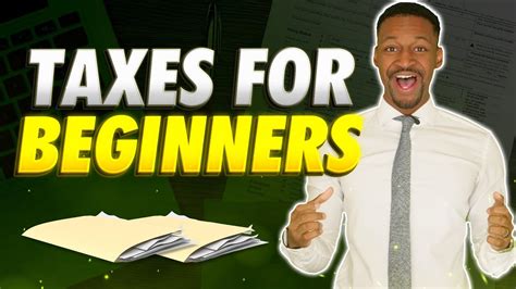 Tax Basics For Beginners Taxes 101 YouTube