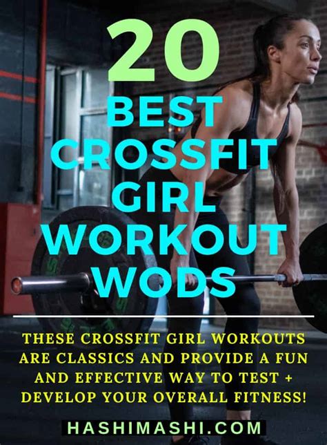 20 CrossFit Girl Workout Benchmark WODs You Need to Know