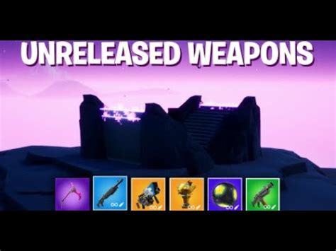 How To Get Unreleased Items And Weapons In Fortnite Creative Updated