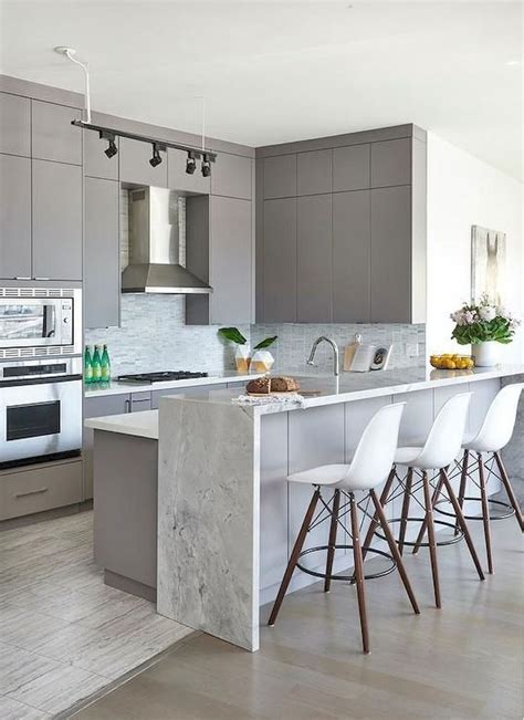 12 Gorgeous Kitchens With Waterfall Countertops Artofit